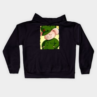 OOLONG MERCH VTG Kids Hoodie